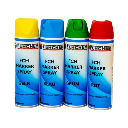 FCH - marker spray fluorescencyjny niebieski