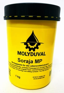 Molyduval Soraja MP pasta montażowa spożywcza NSF H1 1 kg