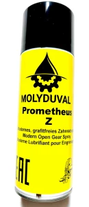 Molyduval Prometheus Z smar do kół zębatych i przekładni otwartych spray 400 ml